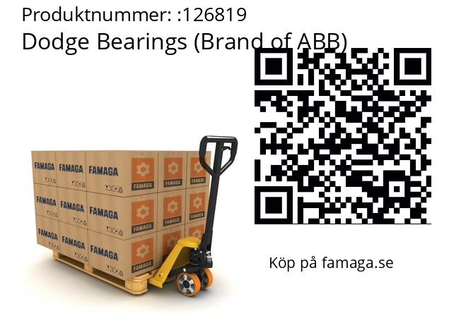   Dodge Bearings (Brand of ABB) 126819