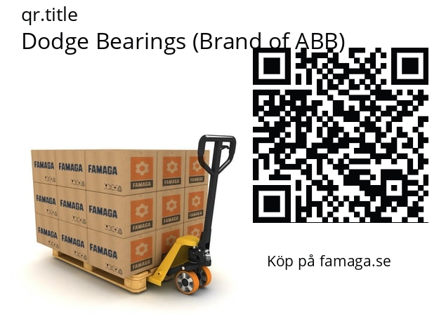   Dodge Bearings (Brand of ABB) 071040