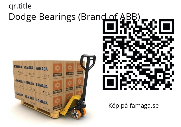   Dodge Bearings (Brand of ABB) 20Q10L14