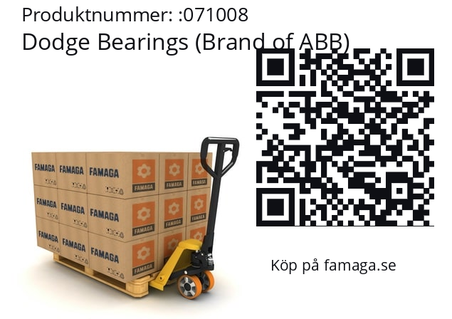   Dodge Bearings (Brand of ABB) 071008