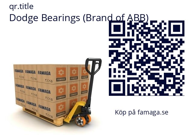   Dodge Bearings (Brand of ABB) 124217