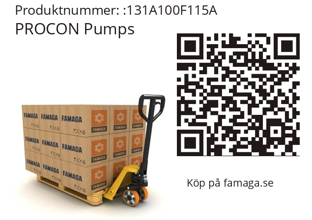   PROCON Pumps 131A100F115A