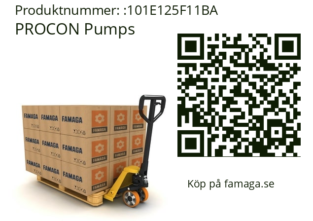   PROCON Pumps 101E125F11BA
